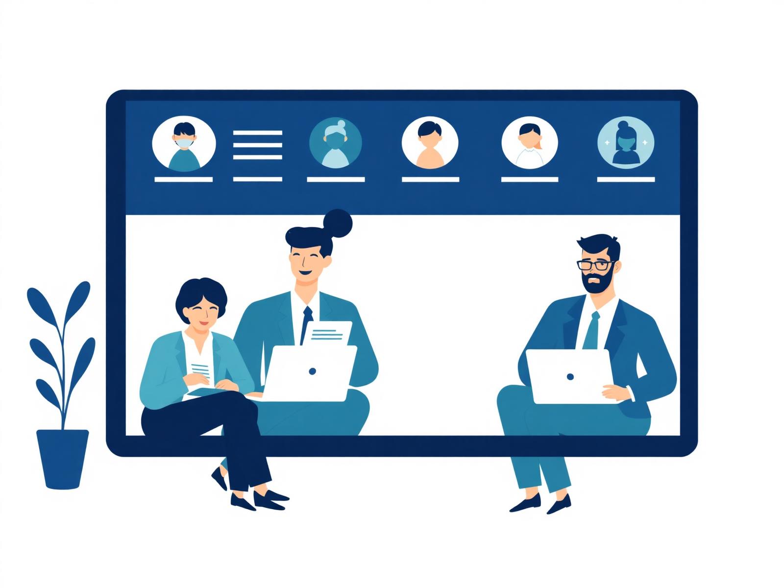 Offshore recruiters collaborating with US hiring teams
